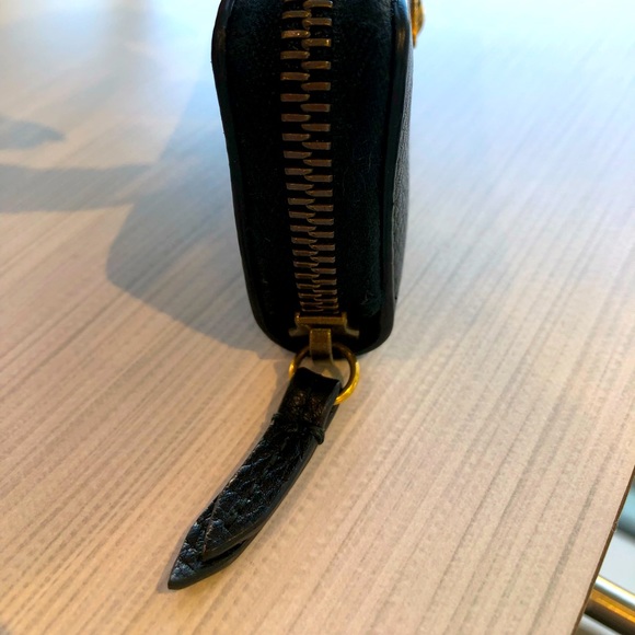 Black Animalier Zip Key Case - Picture 4 of 7